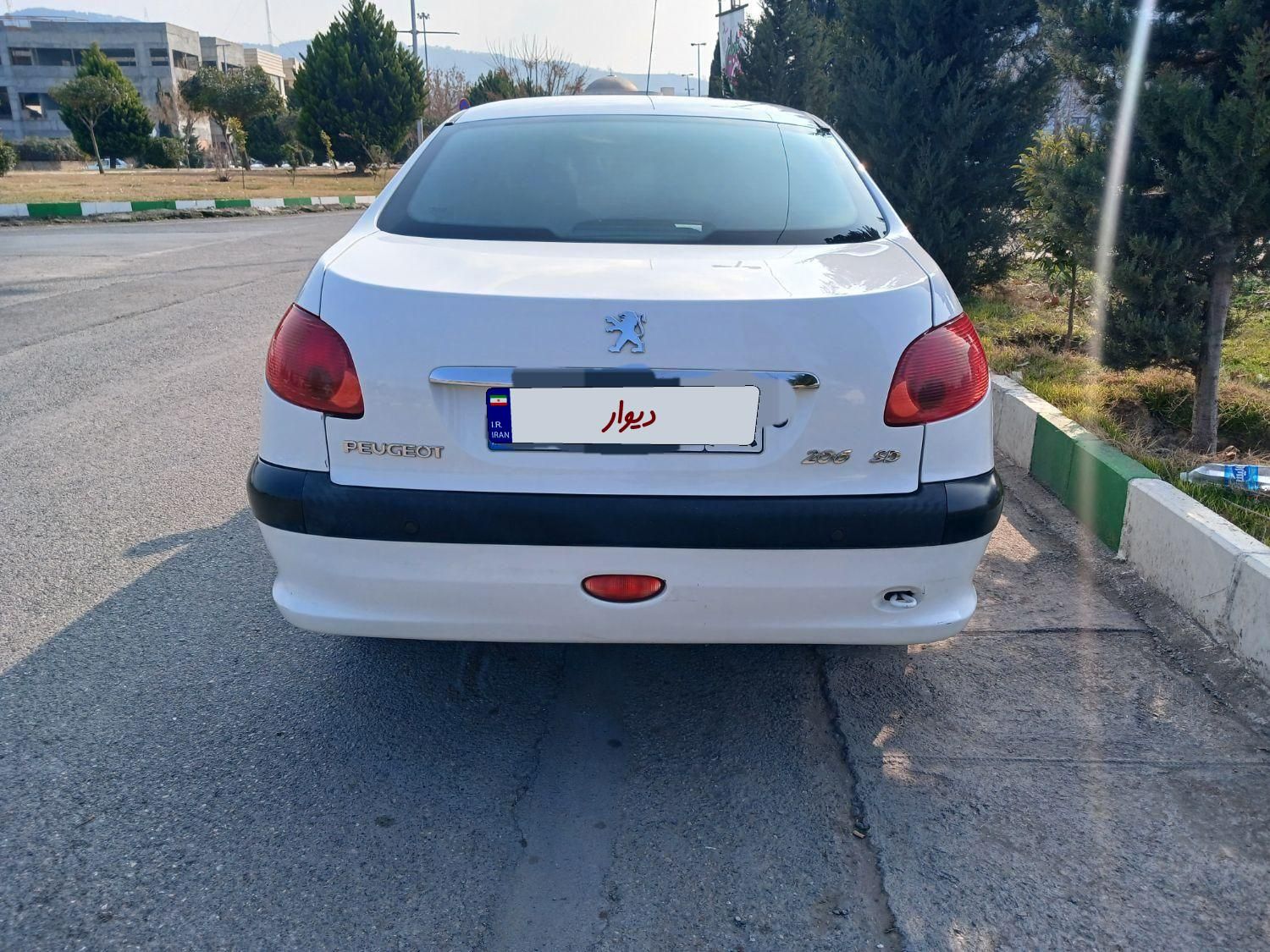 پژو 206 SD V8، مدل ۱۳۹۶|خودرو سواری و وانت|گرگان, |دیوار