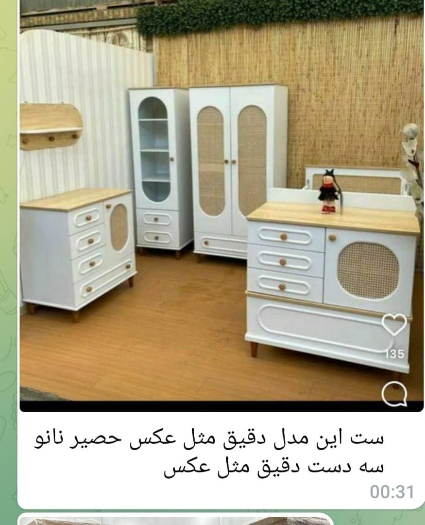 کمد ویترین نوزاد سیسمونی نی نی چوب|اسباب و اثاث بچه|اصفهان, لاله|دیوار