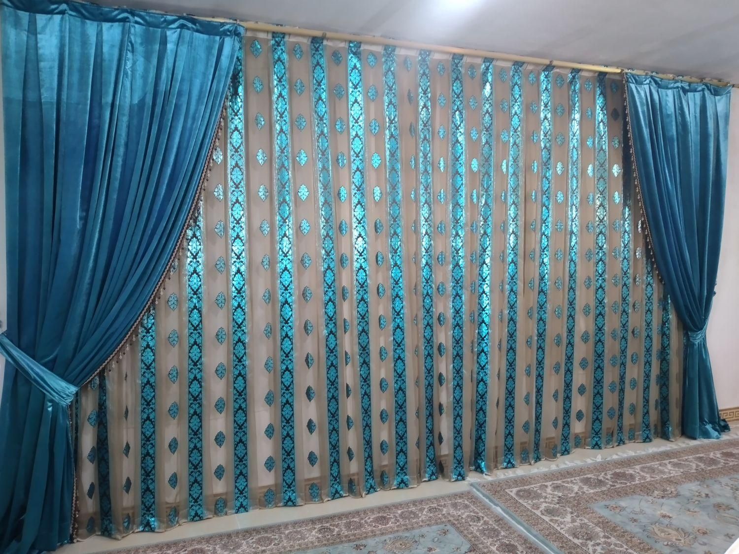 پرده پذیرایی|پرده، رانر، رومیزی|خمین, |دیوار