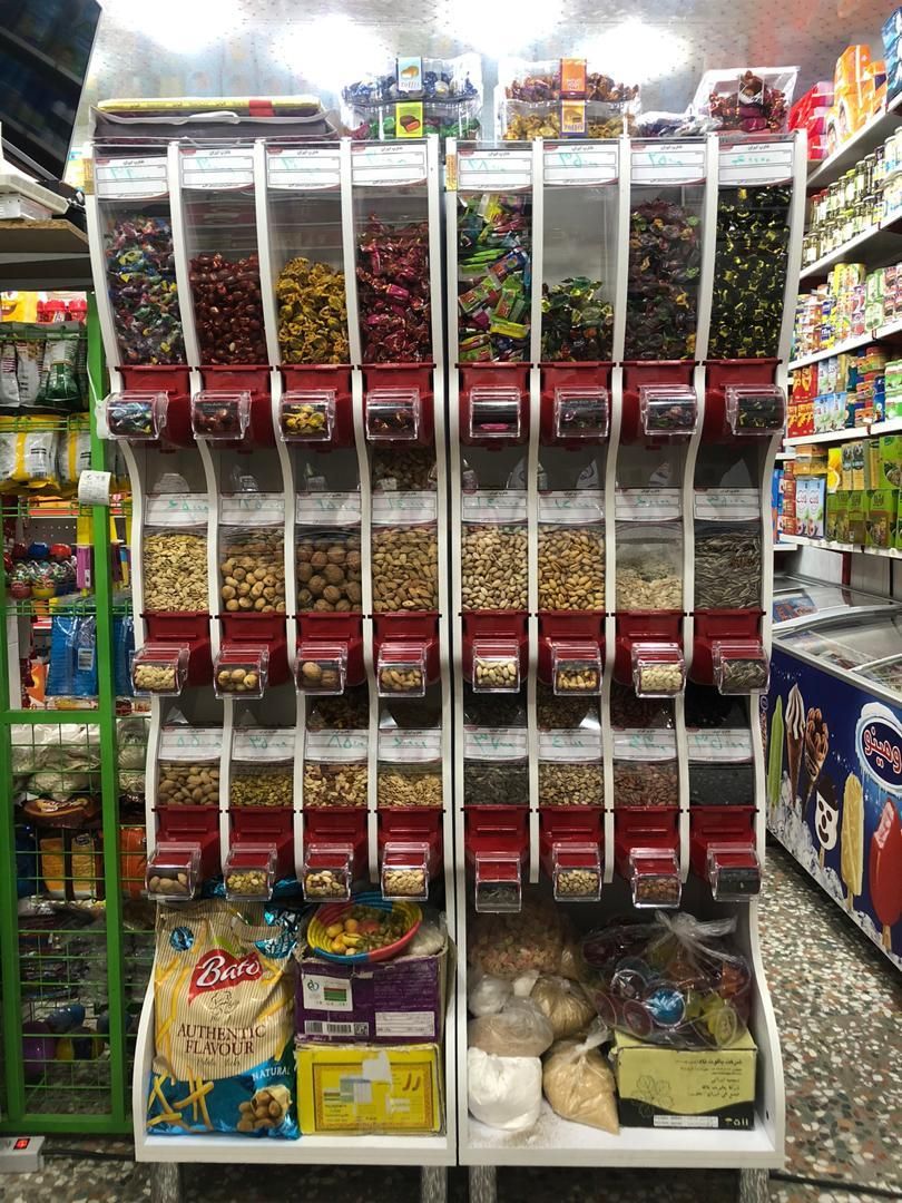 قفسه خشکبار استند ترک قفسه مکانیزه قفسه اجیل|فروشگاه و مغازه|ایلام, |دیوار