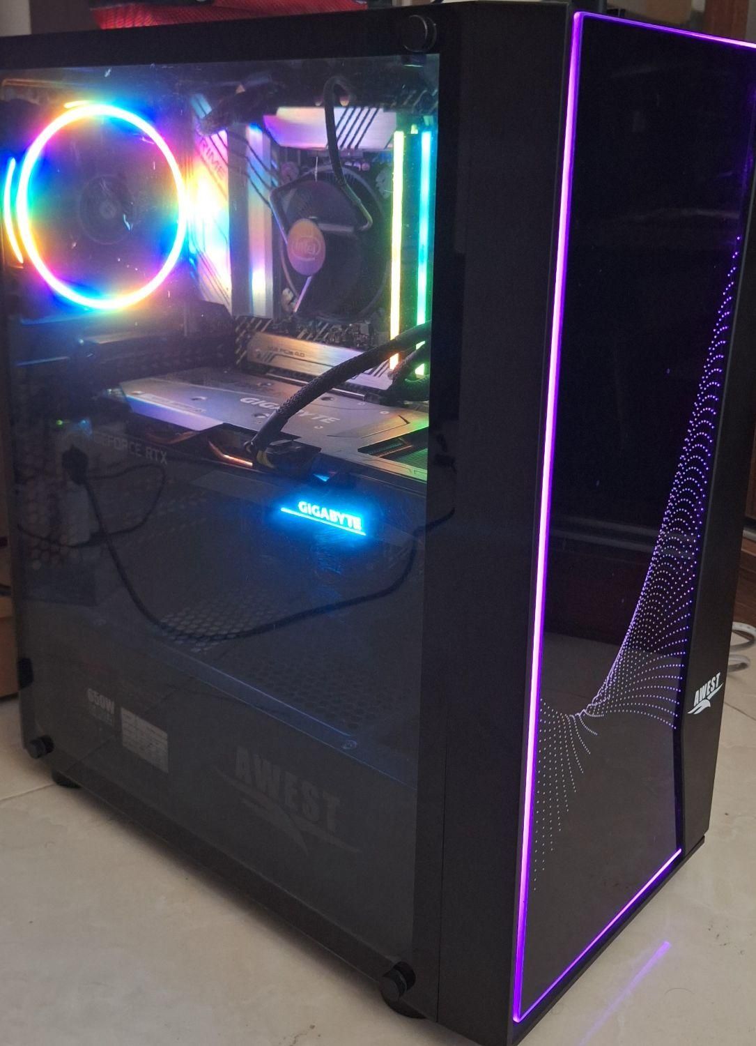 GIGABYTE RTX 3050 GAMING OC 8G کارت گرافیک|قطعات و لوازم جانبی رایانه|تهران, ظهیرآباد|دیوار
