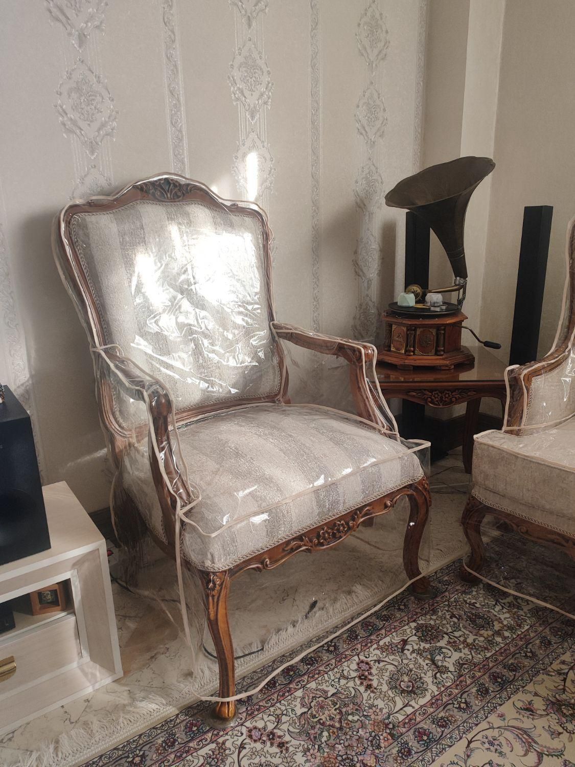 کاور مبل ژله ای پیراهن مبل پارچه ای کاور ژلاتینی|مبلمان خانگی و میز عسلی|تهران, نعمت‌آباد|دیوار