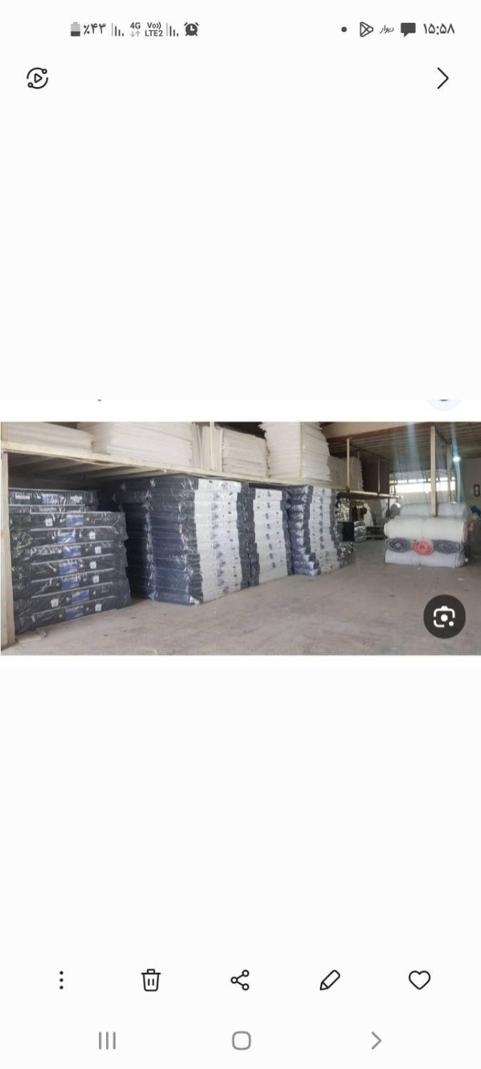 تشک تخت رویال تهران مرکز ی فلاحی حسابی شمالی 12|تشک تختخواب|مشهد, شهرک رازی (شهرک غرب)|دیوار