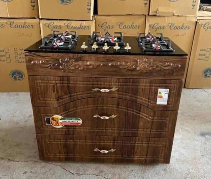 اجاق گاز MDF کابینت فندک دار طرح FER گارانتی طلایی|اجاق گاز و لوازم برقی پخت‌وپز|رشت, رشتیان|دیوار