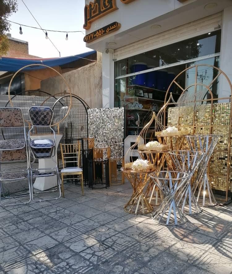 کرایه اجاره میز صندلی (باند و نور) تشریفات تم تولد|خدمات پذیرایی، مراسم|شیراز, کوزه گری|دیوار