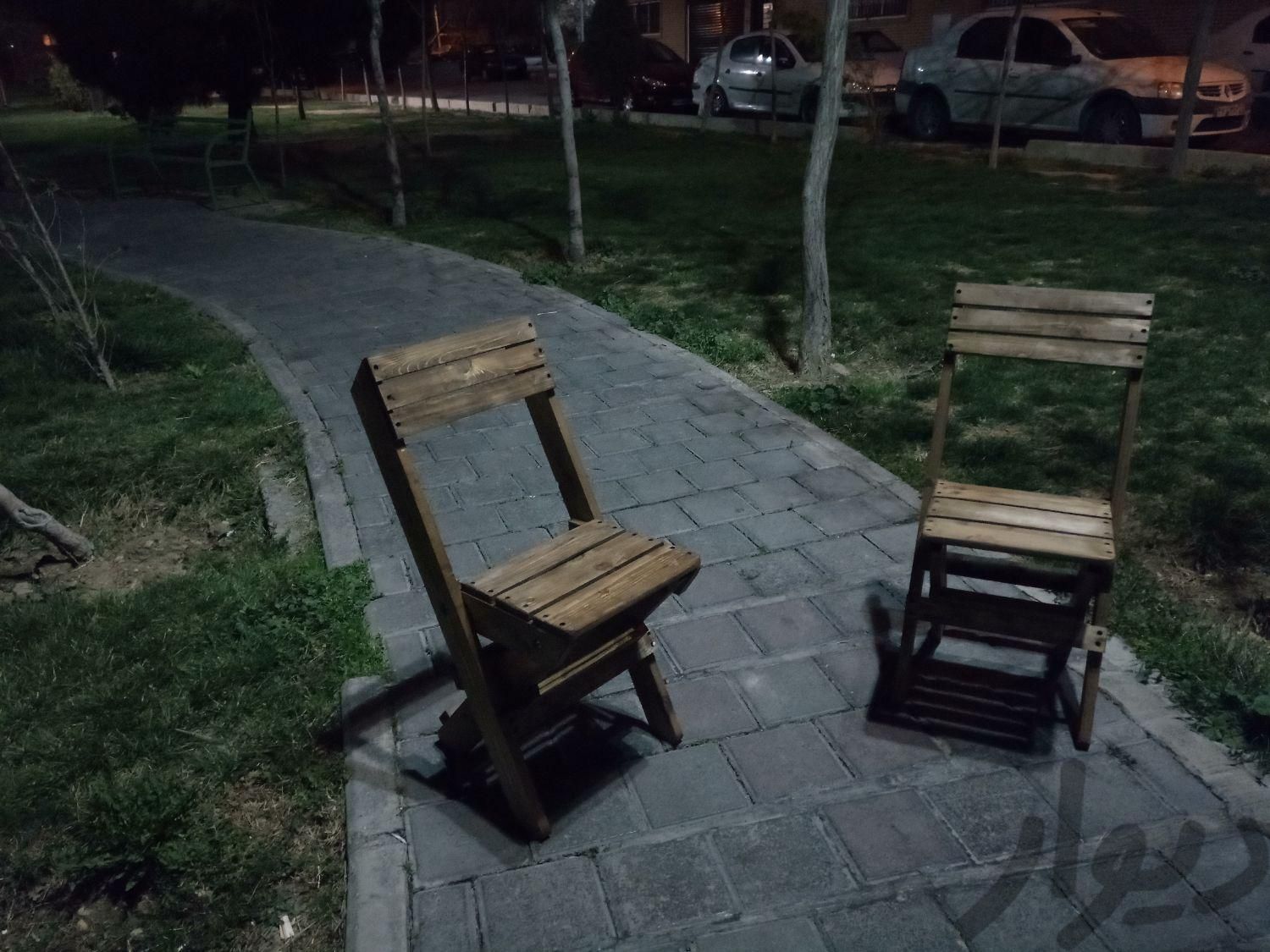 صندلی چوبی تاشو|صندلی و نیمکت|تهران, مبارک‌آباد بهشتی|دیوار