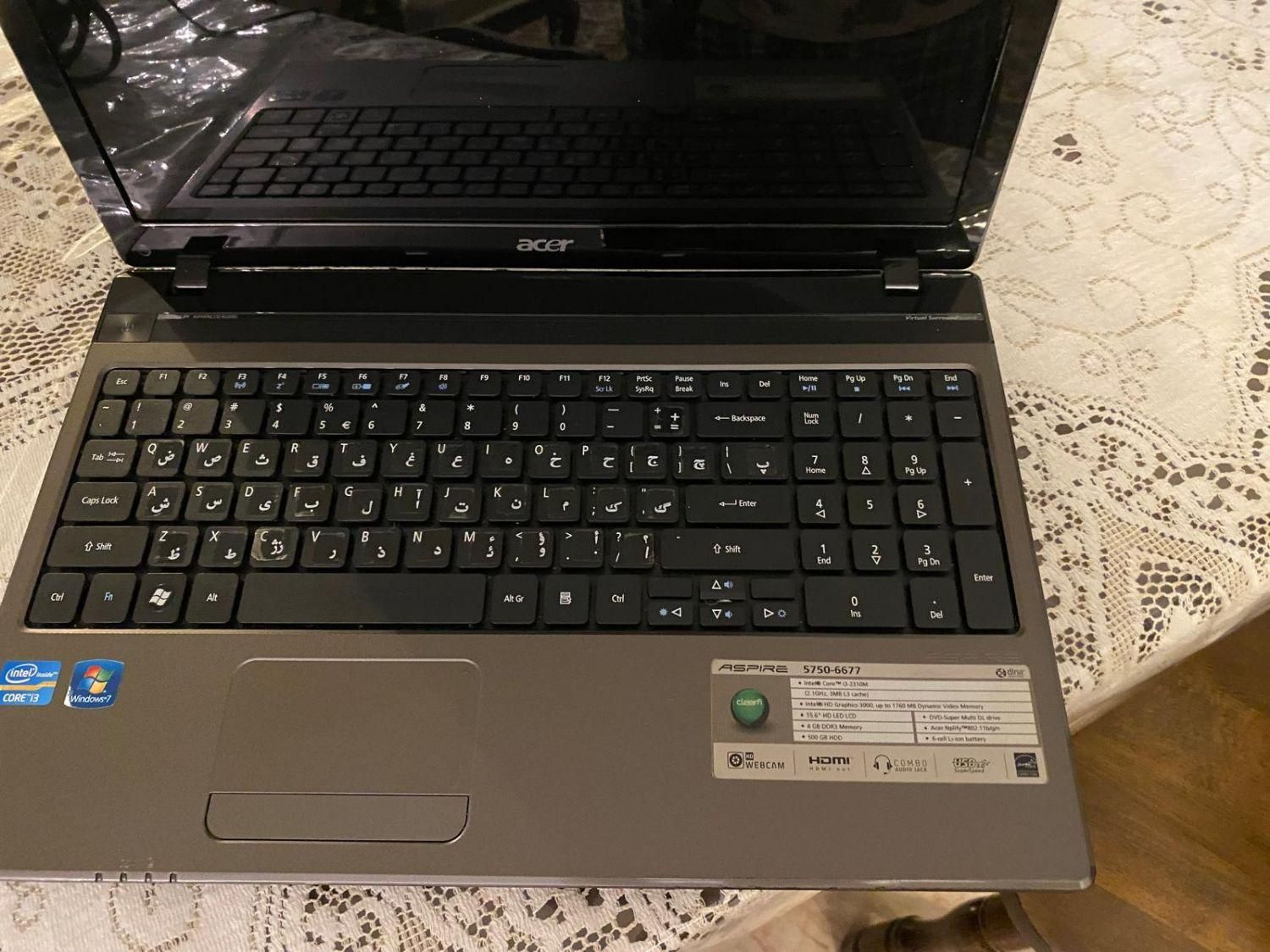 Acer Aspire 5750-6677 Intel Core i3-2310M|رایانه همراه|تهران, هفت حوض|دیوار