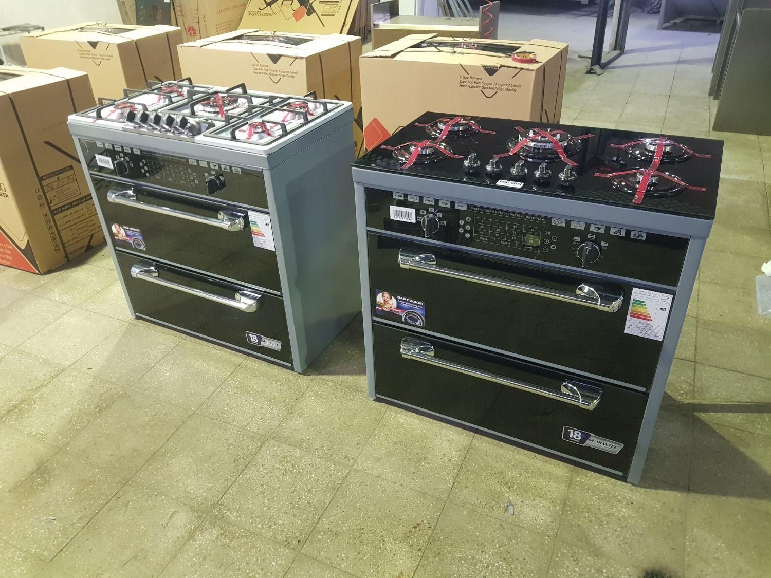 اجاق گاز طرح‌فر آکبند pars steel|اجاق گاز و لوازم برقی پخت‌وپز|اراک, |دیوار