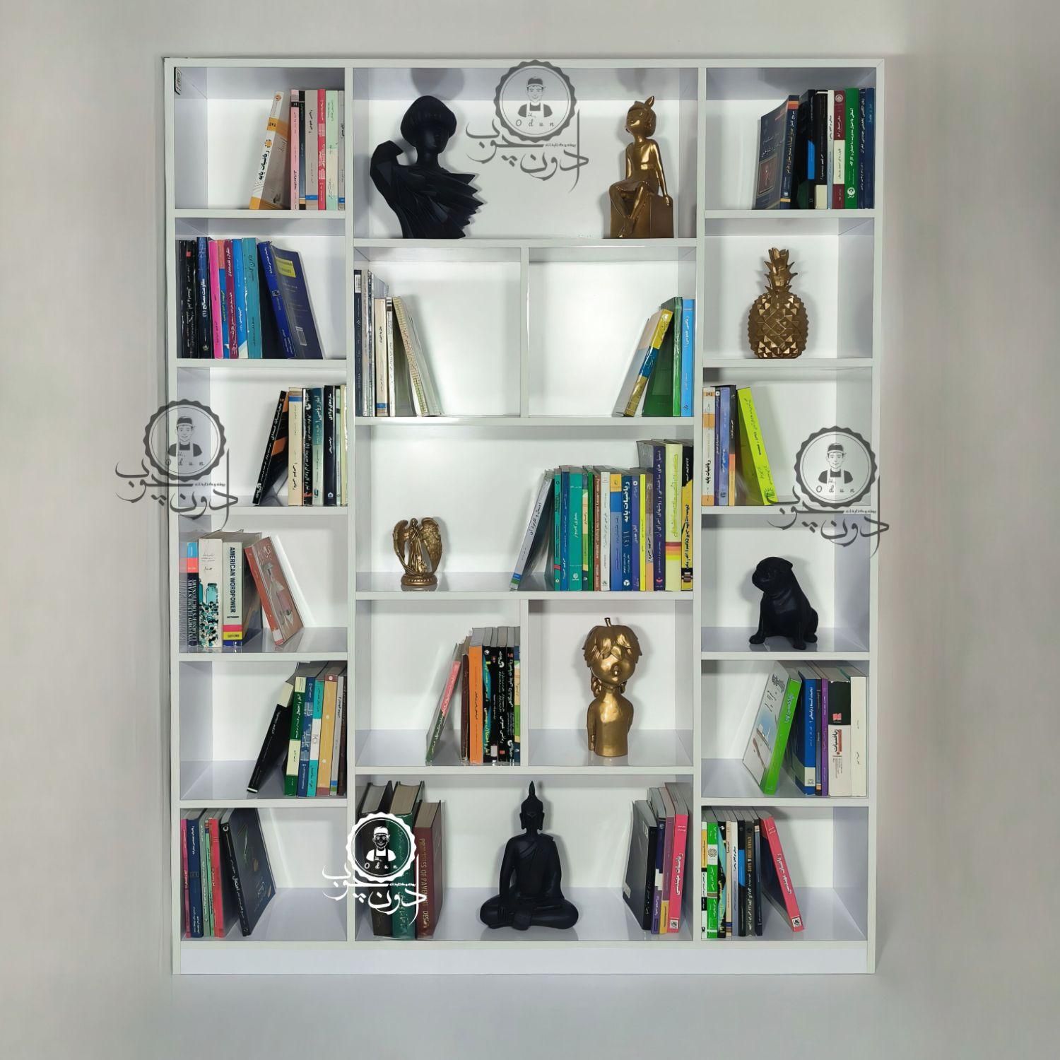 کتابخانه و قفسه کتاب مدل کیهان|کتابخانه، شلف، قفسههای دیواری|تبریز, |دیوار