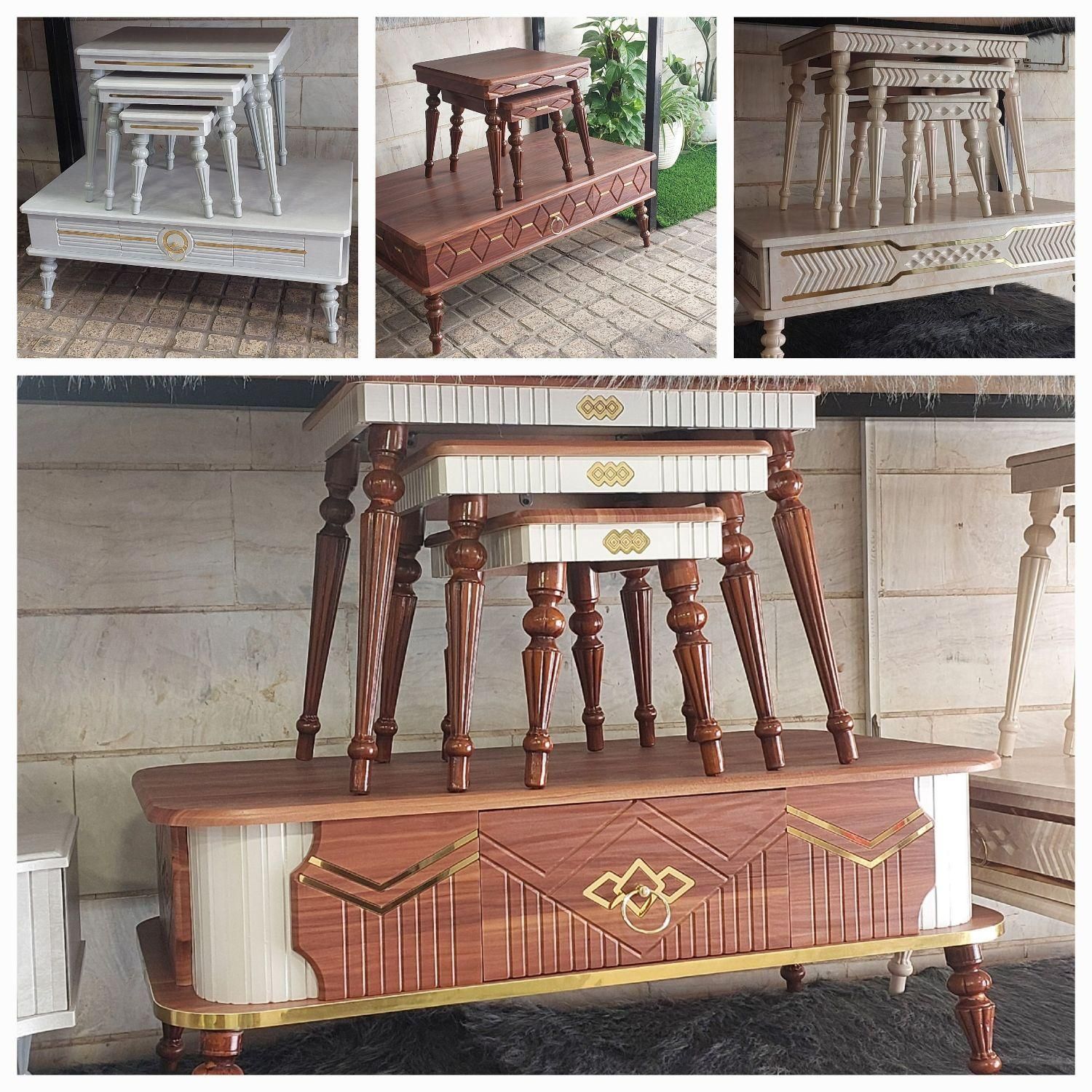 جلو مبلی و میز عسلی ست جدید|مبلمان خانگی و میز عسلی|کرج, کمالشهر|دیوار