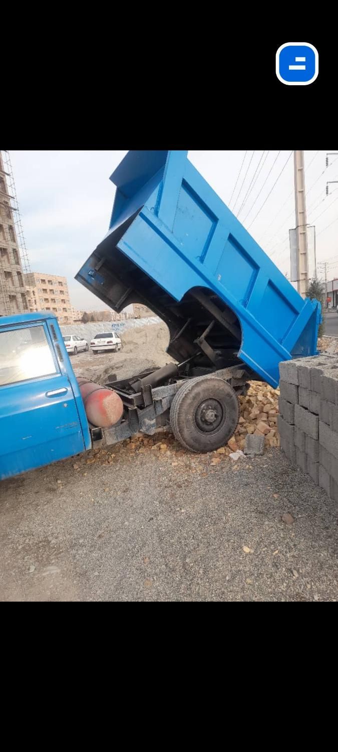حمل انواع نخاله و مصالح ساختمانی با نیسان کمپرسی|خدمات حمل و نقل|فردیس, |دیوار