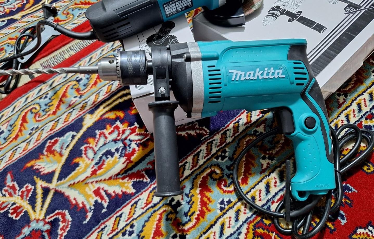 دریل ماکیتا گیربکسی مدل1630 دلر مینی فرز 9553ژاپتی|ماشین‌آلات صنعتی|مشهد, هفده شهریور|دیوار