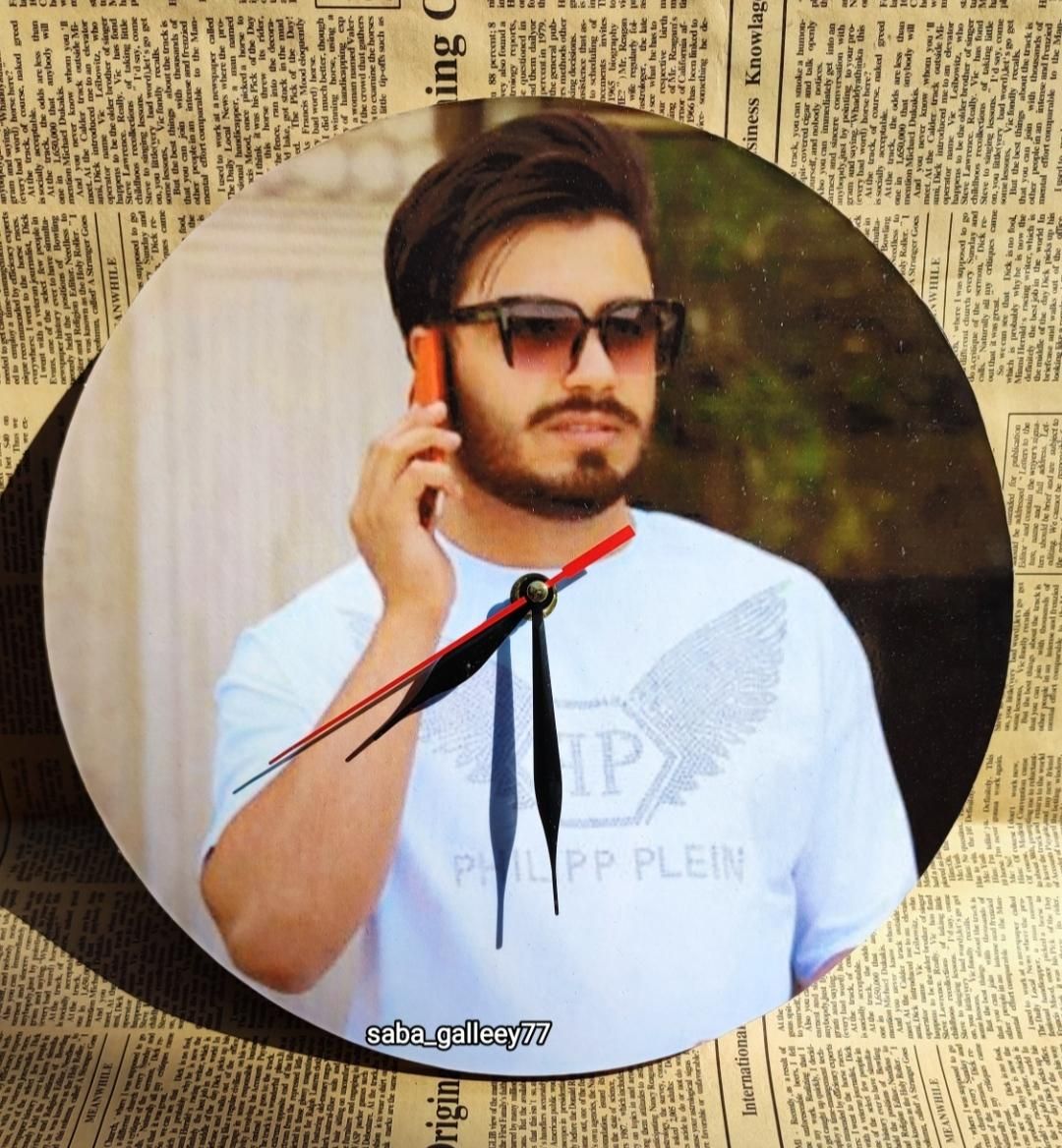 ساعت عکس|ساعت دیواری و تزئینی|شیراز, باغ تخت|دیوار
