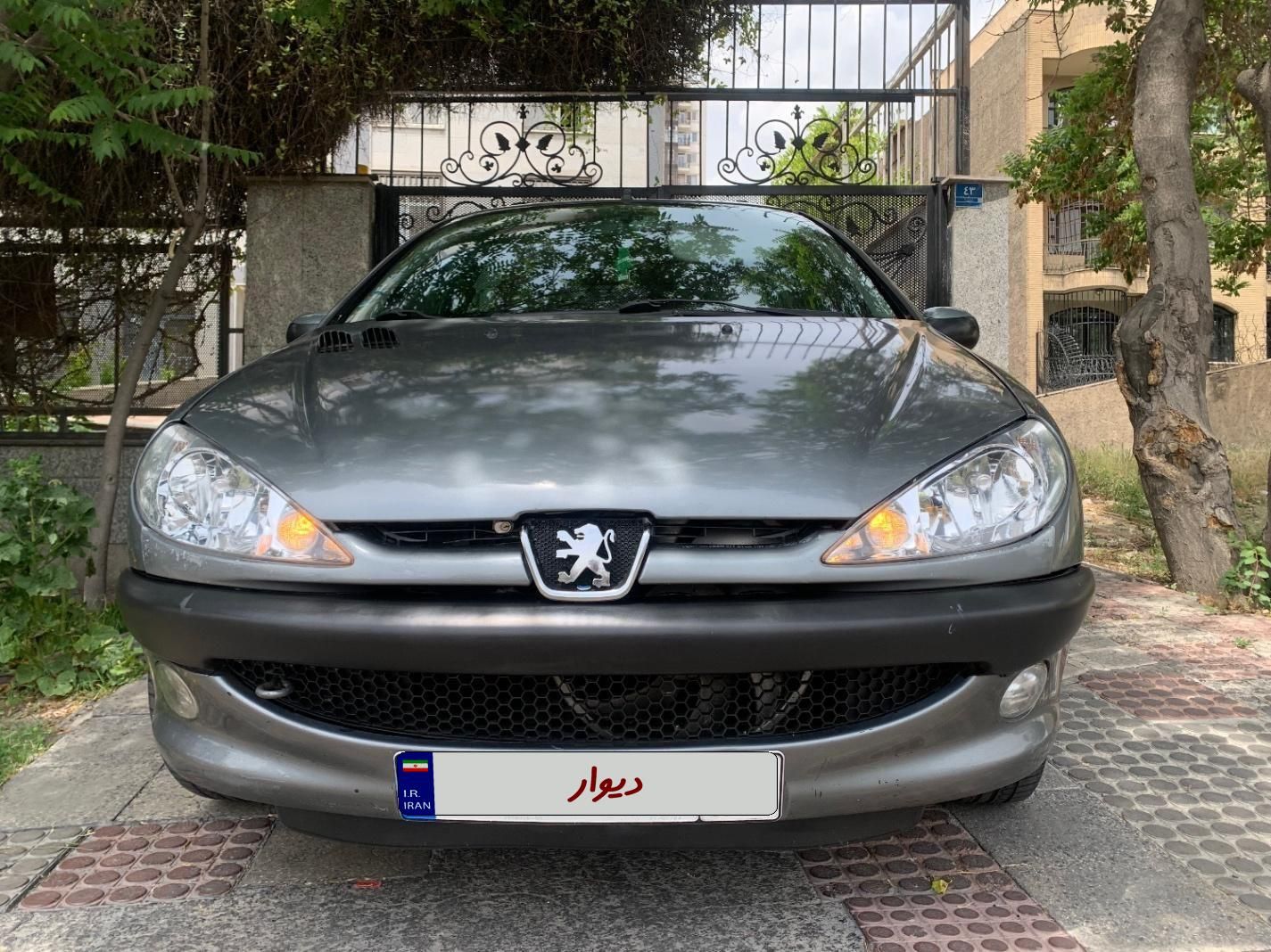 پژو 206 تیپ ۲، خاکستری مدل ۱۳۸۸|خودرو سواری و وانت|تهران, سعادت‌آباد|دیوار