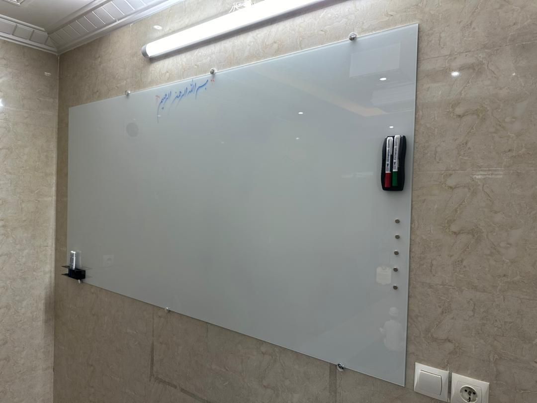 Black board 150/90 تخته وایت برد شیشه ای|لوازم التحریر|ری, صالحآباد شرقی|دیوار