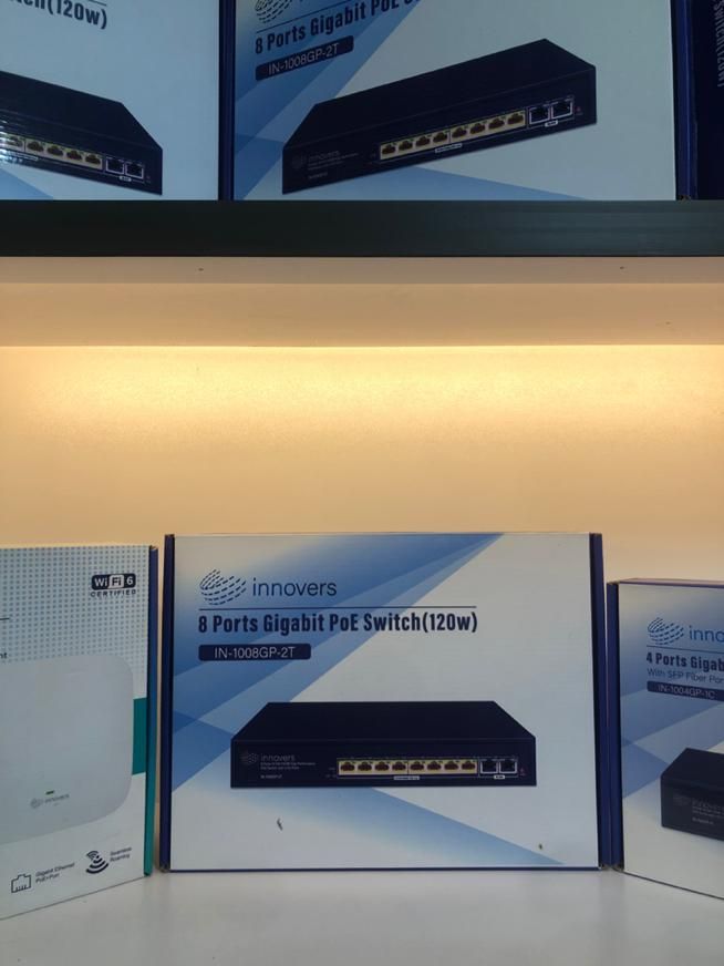 سوییچ شبکه Switch4-8-16-24port poe gig 1000|مودم و تجهیزات شبکه|شیراز, اصلاح‌نژاد|دیوار
