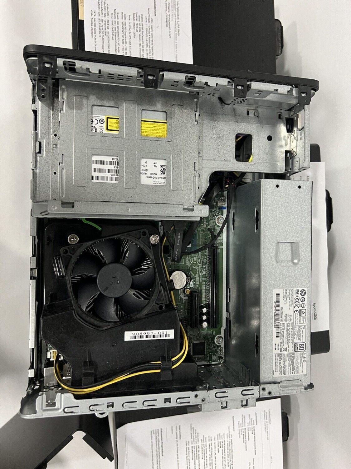 مینی کیس hp i5 نسل 7 گیمینگ گیم نت ترید رندرینگ|رایانه رومیزی|تبریز, |دیوار