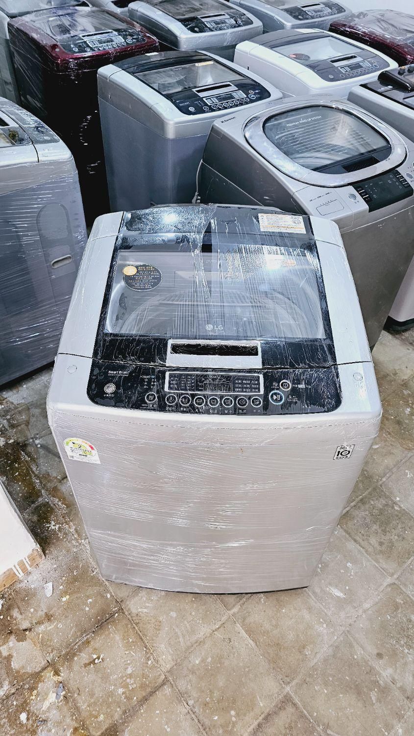ماشین لباسشویی ال جی ۱۷ کیلو گیربکس فول اتوماتیک|ماشین لباسشویی و خشک‌کن لباس|اهواز, سپیدار|دیوار