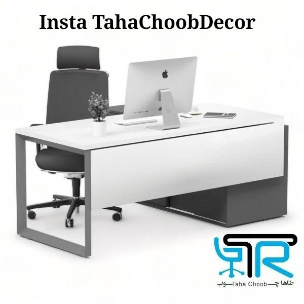 میزدفترشرکت مدیریتی ریاستی نئوپان ملامینه دفتربانک|مبلمان اداری|قزوین, |دیوار