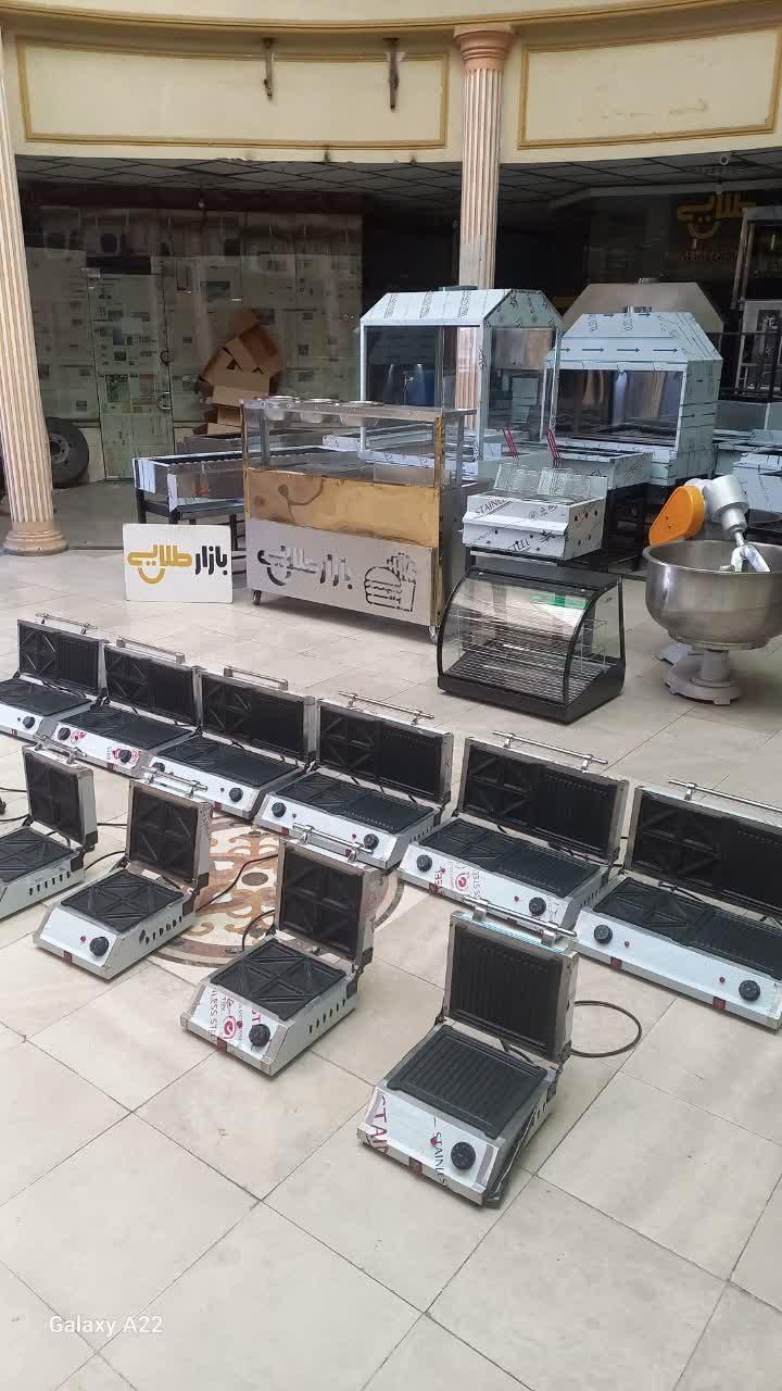 پک صنعتی برقی اسنک ساز گرمکن میز یخچال فر ساندویچی|کافی‌شاپ و رستوران|زنجان, |دیوار