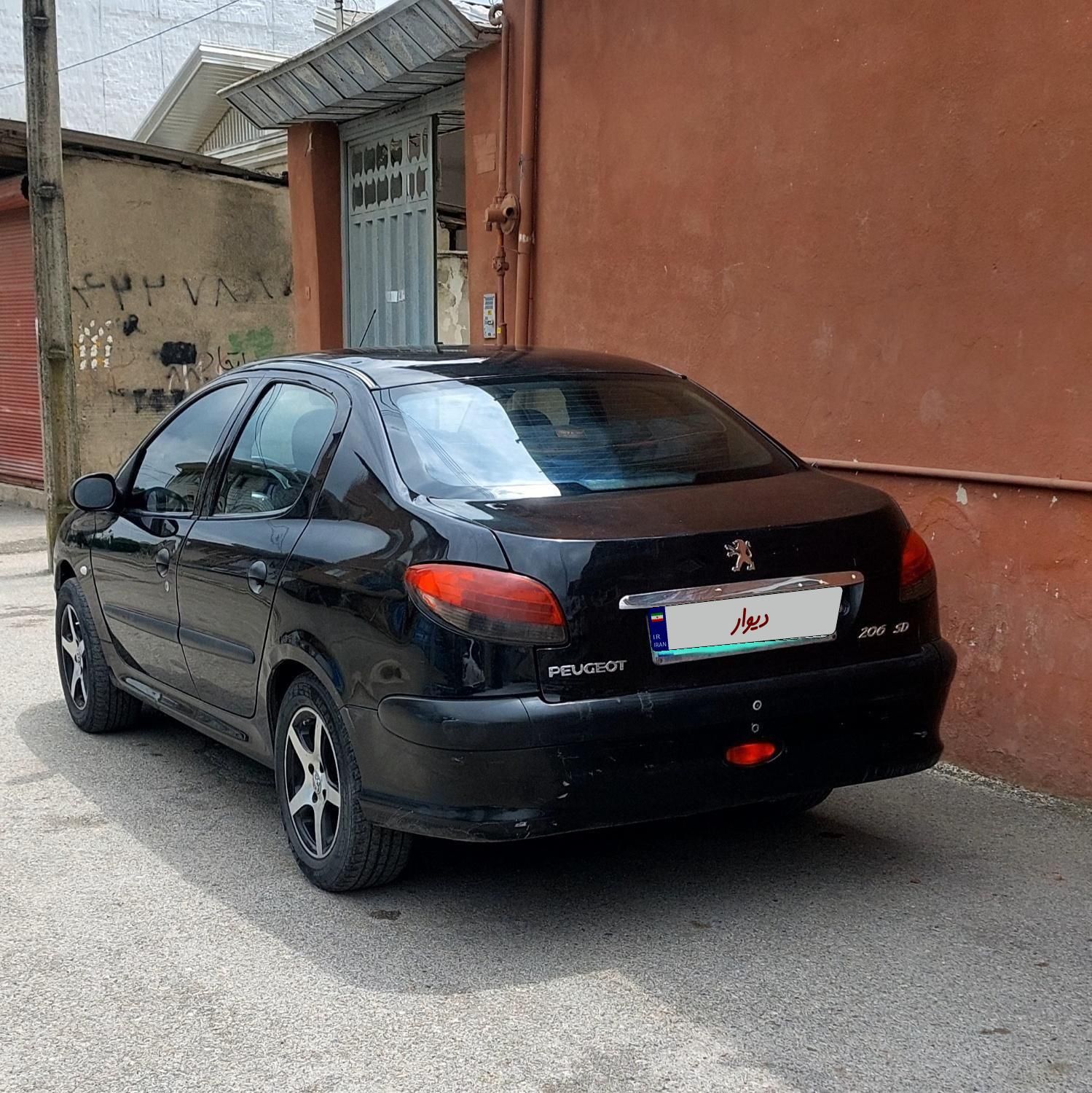 پژو 206 SD V9، مدل ۱۳۸۸|خودرو سواری و وانت|قائم‌شهر, |دیوار