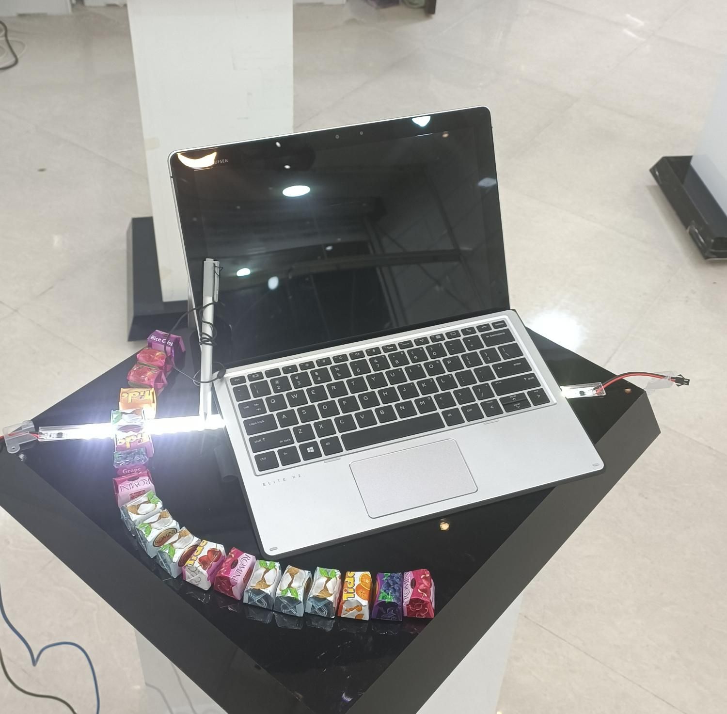 لپتاپ(تبلت شو،لمسی) اچ پی Elite i5 باقلم و کیبورد|رایانه همراه|یزد, |دیوار