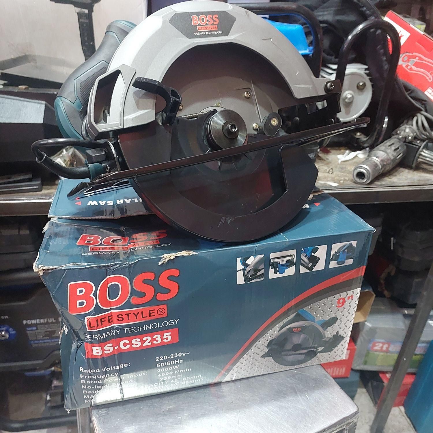 اره بشقابی ۲۳۵میل باس اره گردبر|ماشین‌آلات صنعتی|شیراز, بازار|دیوار