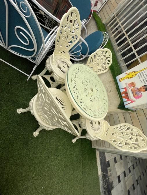 میز وصندلی باغی کافی شاپی نهار خوری صندلی پلاستیکی|میز و صندلی غذاخوری|مشهد, عبادی|دیوار