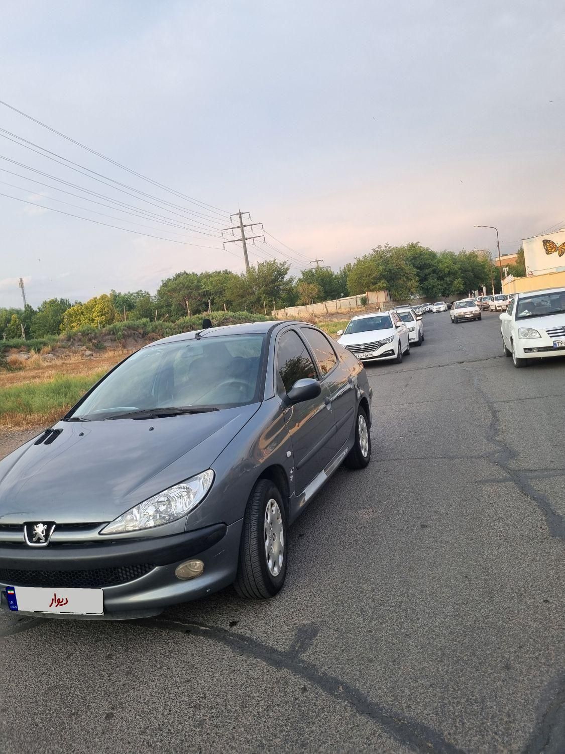 206 sd صندوقدار v8 مدل۹۸ بی رنگ|خودرو سواری و وانت|قزوین, |دیوار
