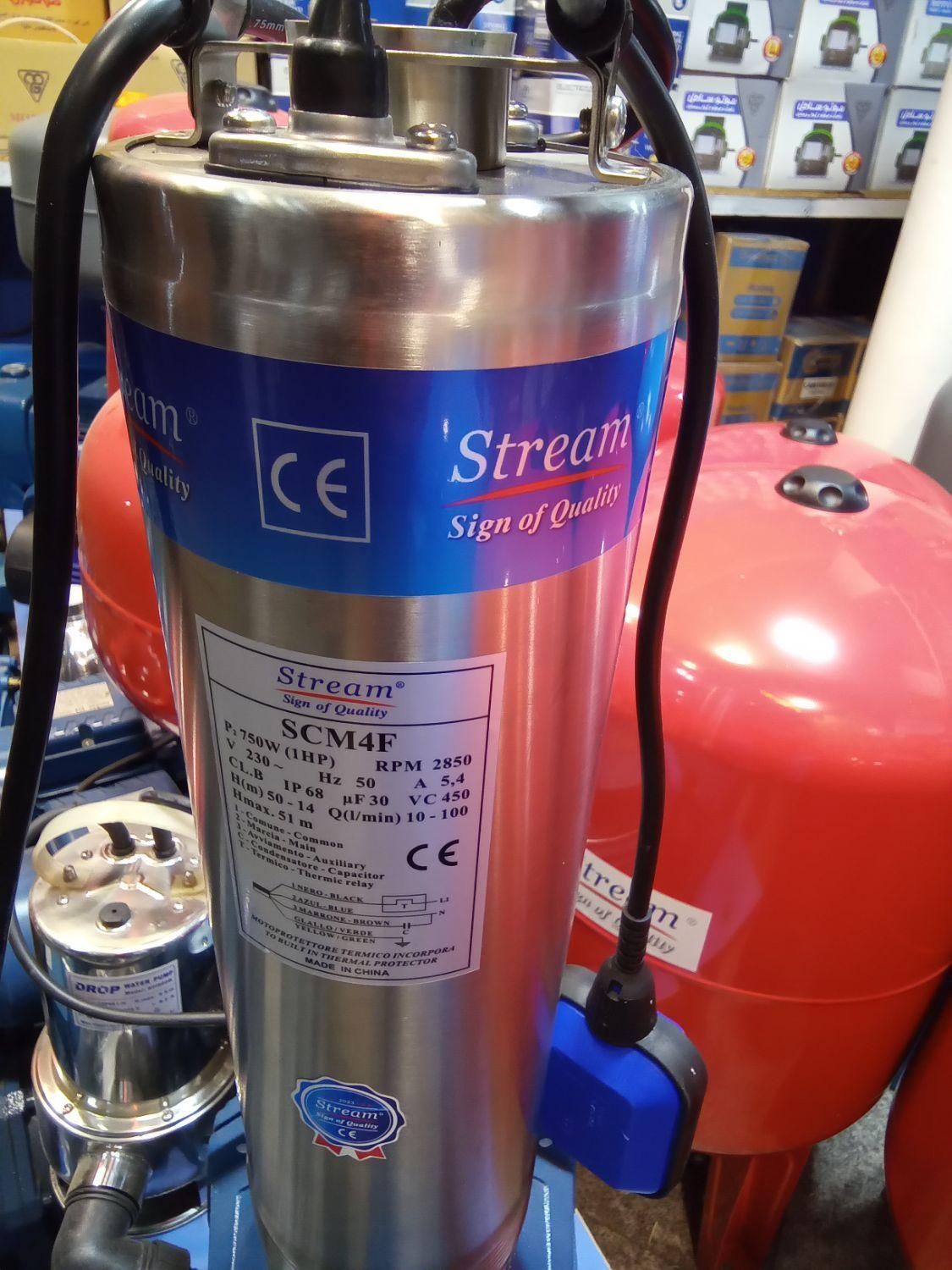 پمپ اب کفکش شناور استریم ارتفاع بالا|ماشینآلات صنعتی|کرج, گوهردشت|دیوار