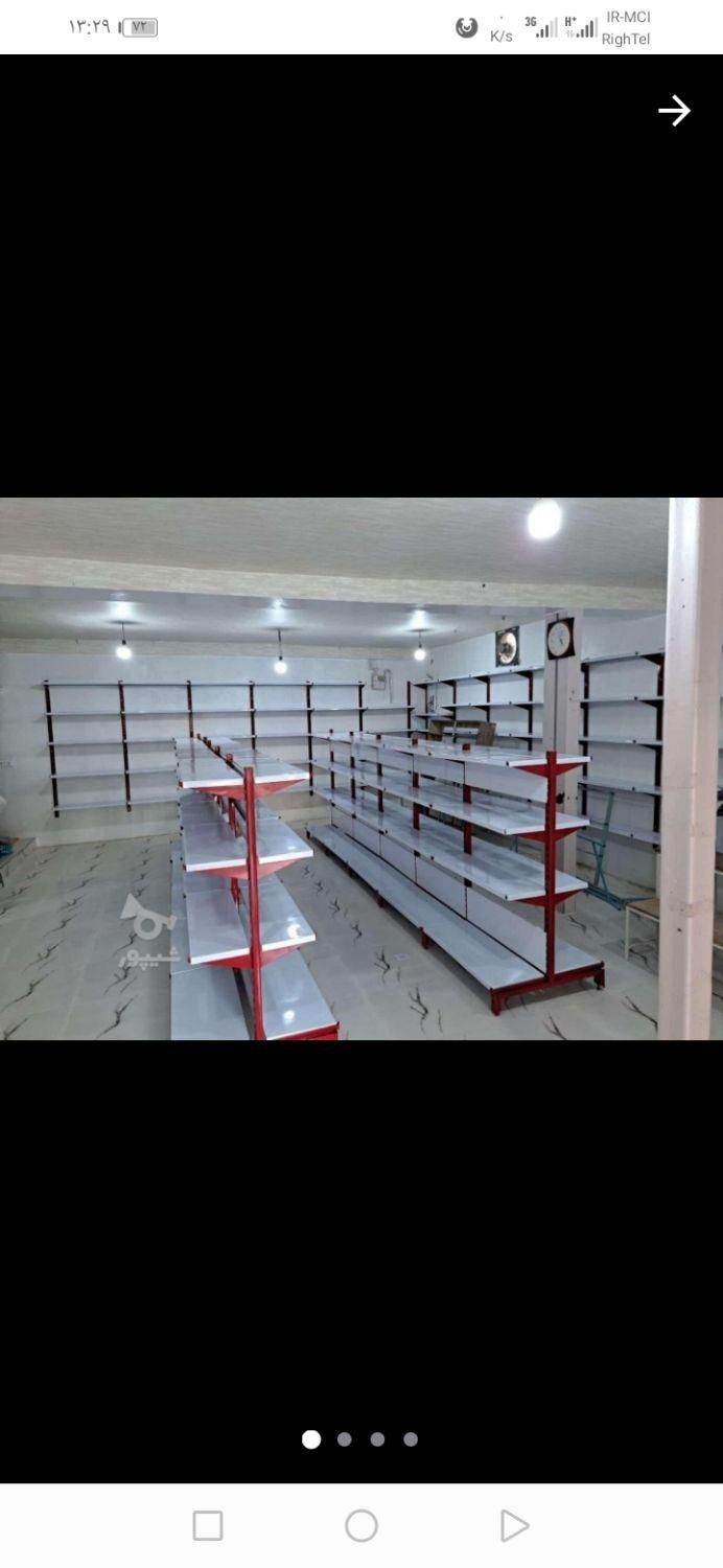 انواع قفسه میز استند چرخ فروشگاهی|کتابخانه، شلف، قفسههای دیواری|تبریز, |دیوار