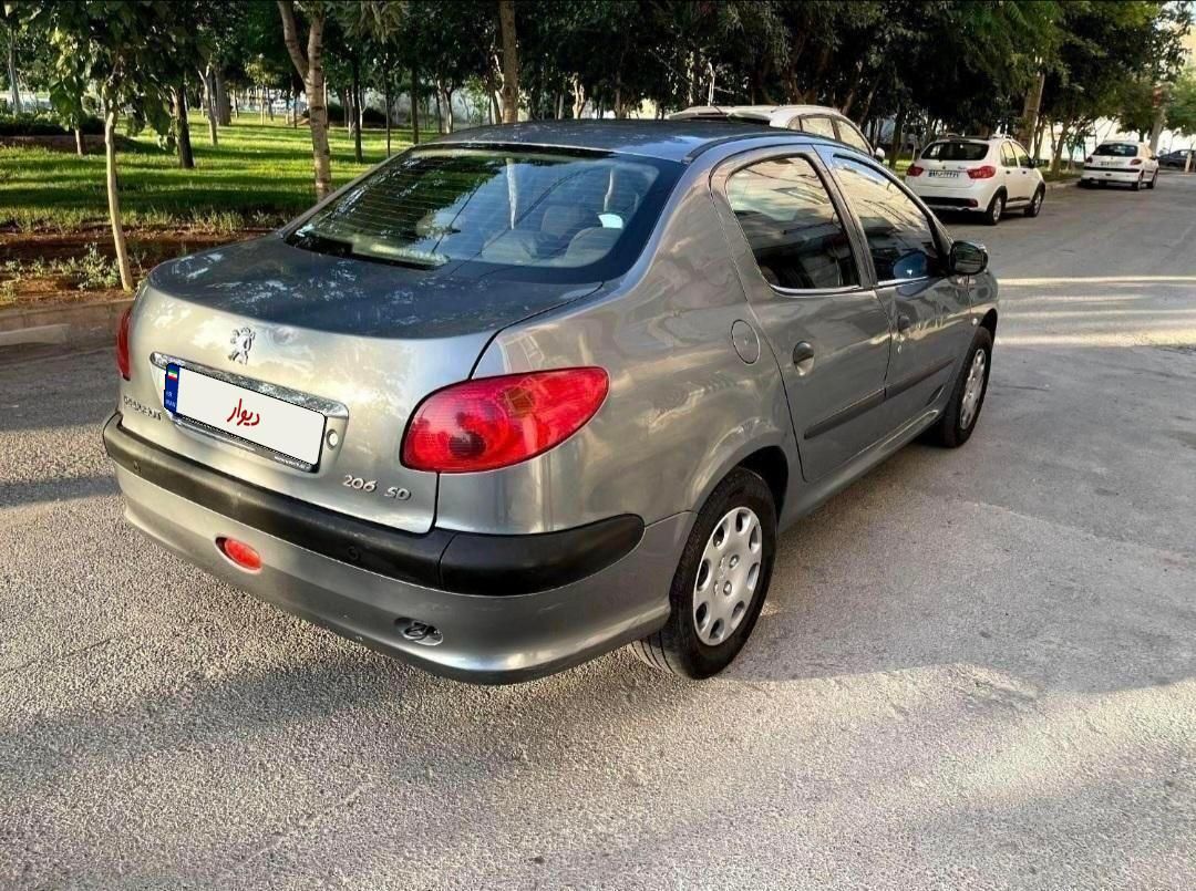 پژو ۲۰۶ V8 SD|خودرو سواری و وانت|تبریز, |دیوار