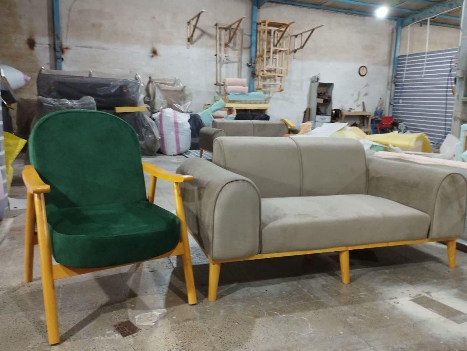 مبل ۸نفره مینیمال  تخت شو|مبلمان خانگی و میز عسلی|محلات, |دیوار