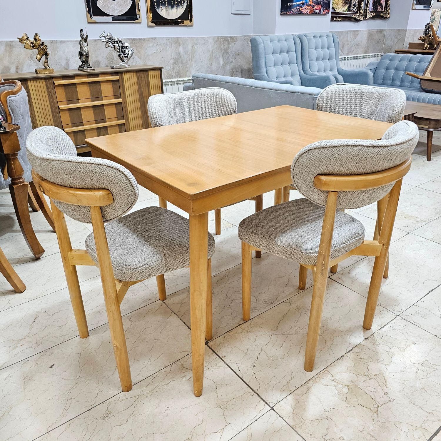 ناهارخوری مینیمال مدل نوبل|میز و صندلی غذاخوری|مهاباد (آذربایجان غربی), |دیوار