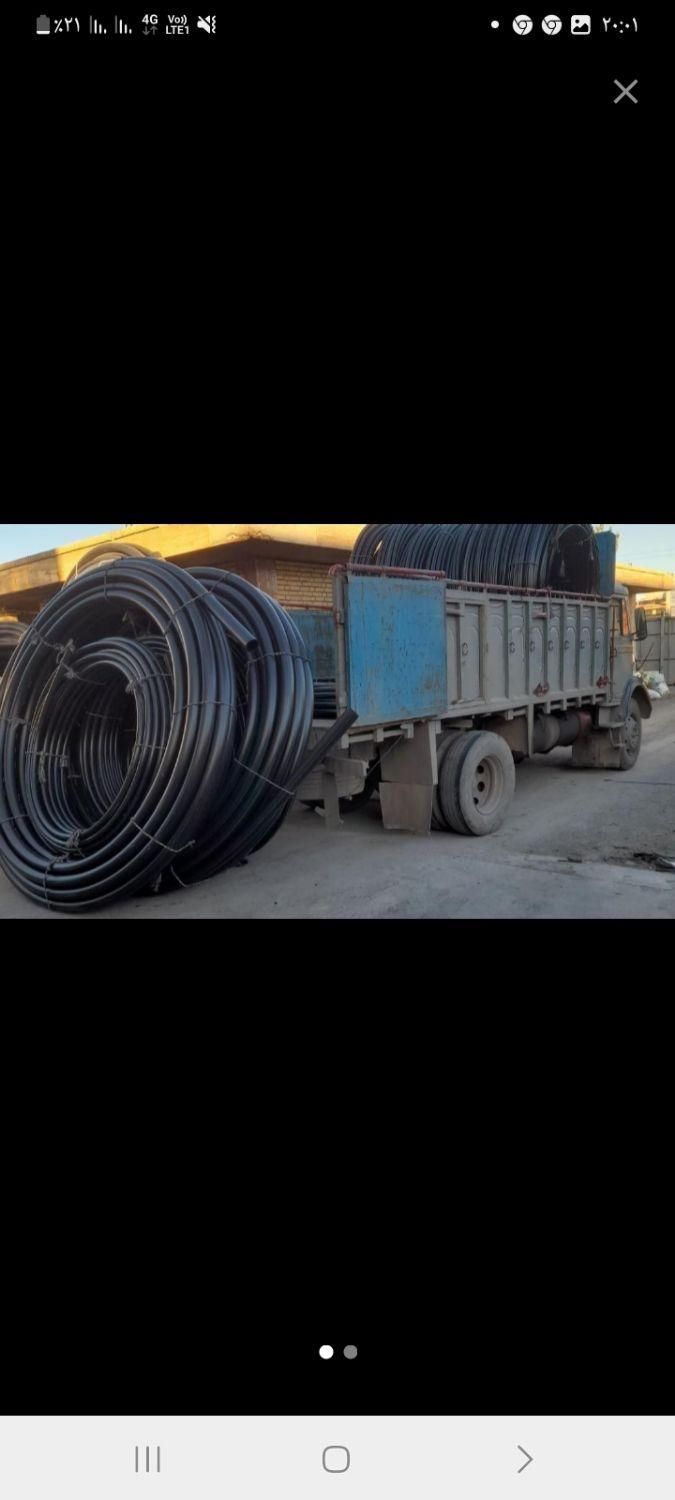 لوله پلی اتیلن جنس معمولی و استاندار|عمدهفروشی|خمین, |دیوار