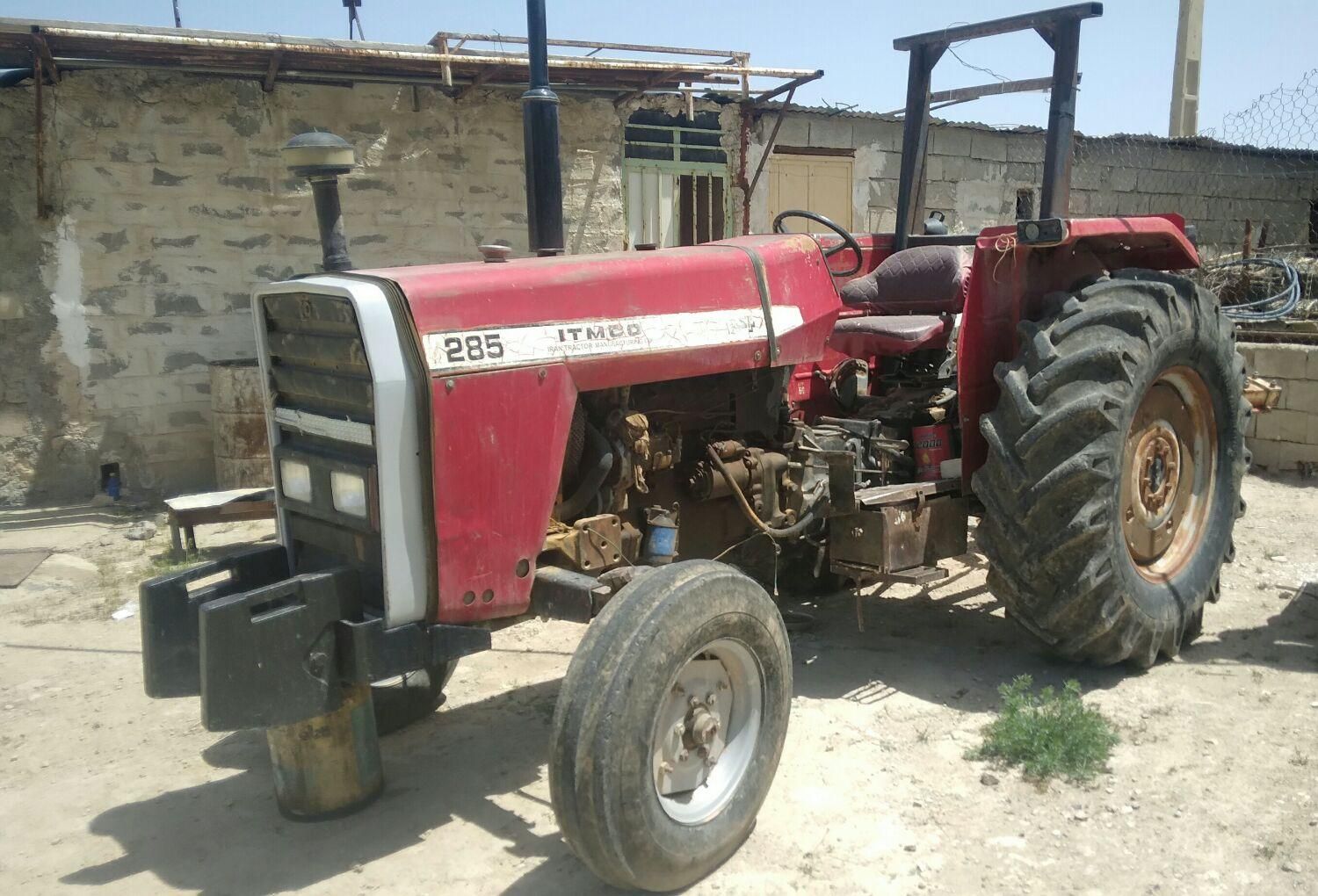 تراکتور ۲۸۵ با گاوآهن|خودرو سنگین|دهدشت, |دیوار