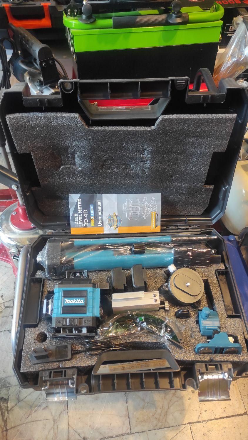 دستگاه تراز لیزر ماکیتا۱۶بعدی صفحه لمسی|ماشین‌آلات صنعتی|مشهد, کوشش|دیوار