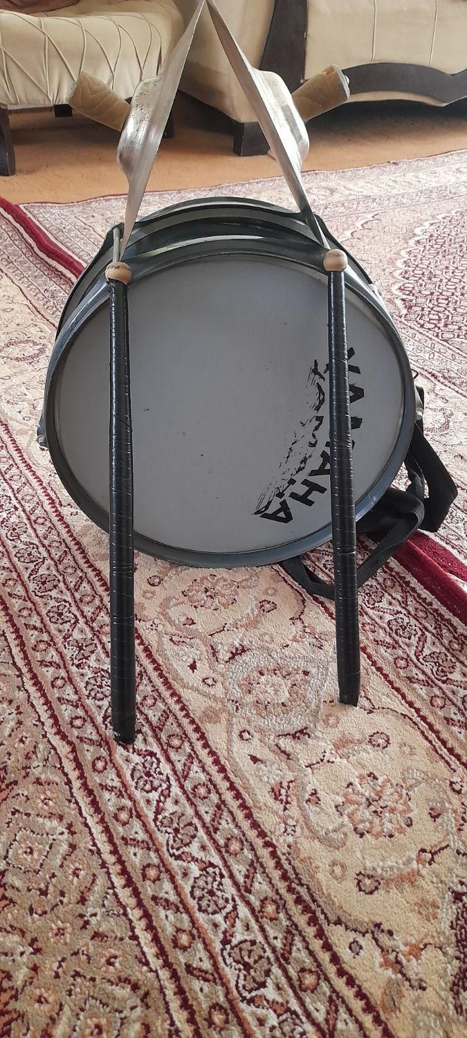 طبل و زینگ با دو دسته ۱۵ فنر|درام و پرکاشن|اردبیل, |دیوار