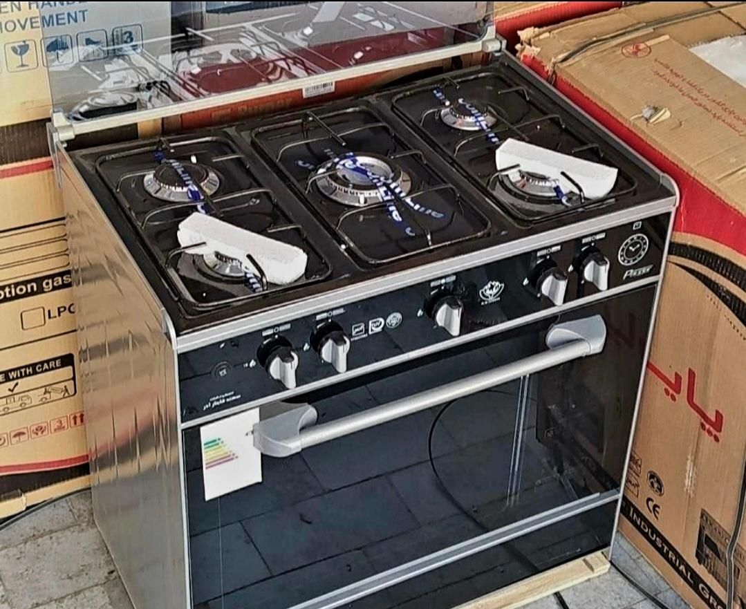 اجاق گاز طرح فر جنرال 5 شعله لعابی (فردوس کالا|اجاق گاز و لوازم برقی پختوپز|گرگان, |دیوار