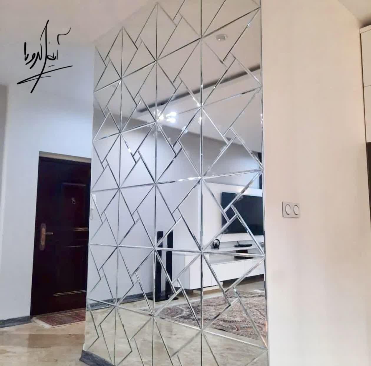 آینه پازلی نگین دار پازل|آینه|مشهد, طلاب|دیوار