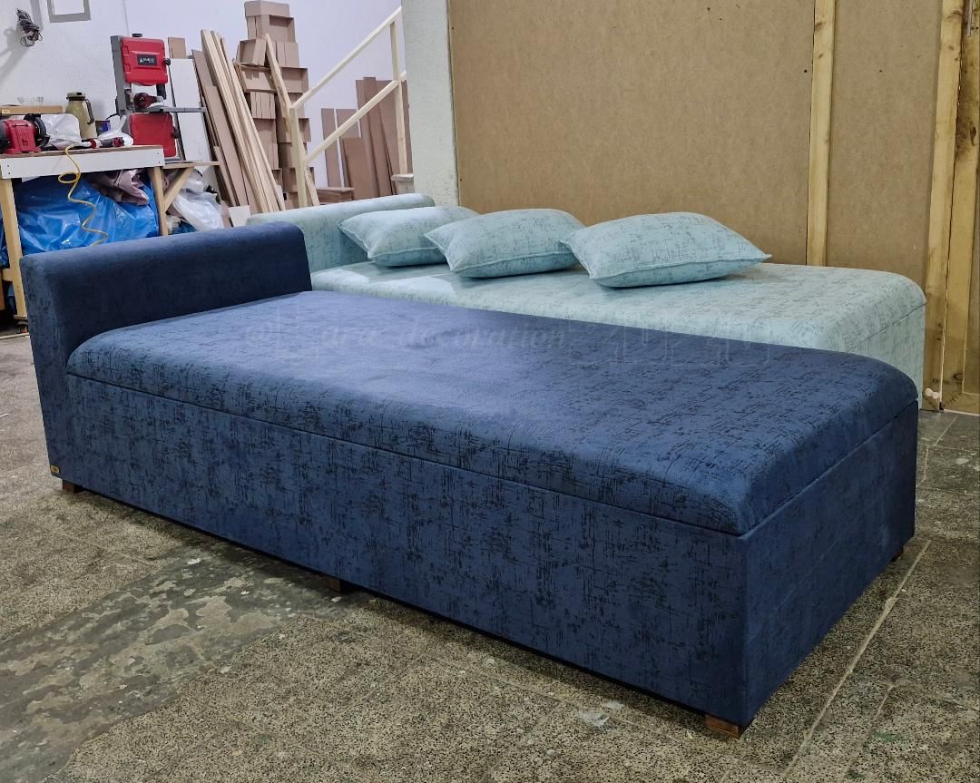 پاف باکسدار سه منظوره ، تخت باکس دار|صندلی و نیمکت|تبریز, |دیوار