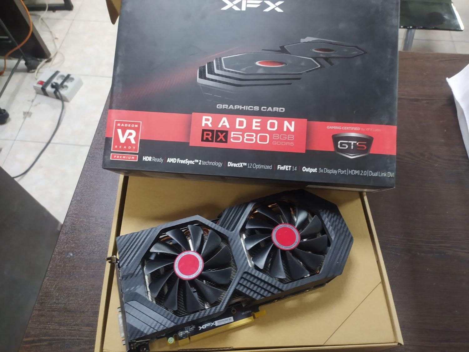 کارت گرافیک Rx 580 xfx اصلی کیس گیمینگ|قطعات و لوازم جانبی رایانه|تهران, جمهوری|دیوار