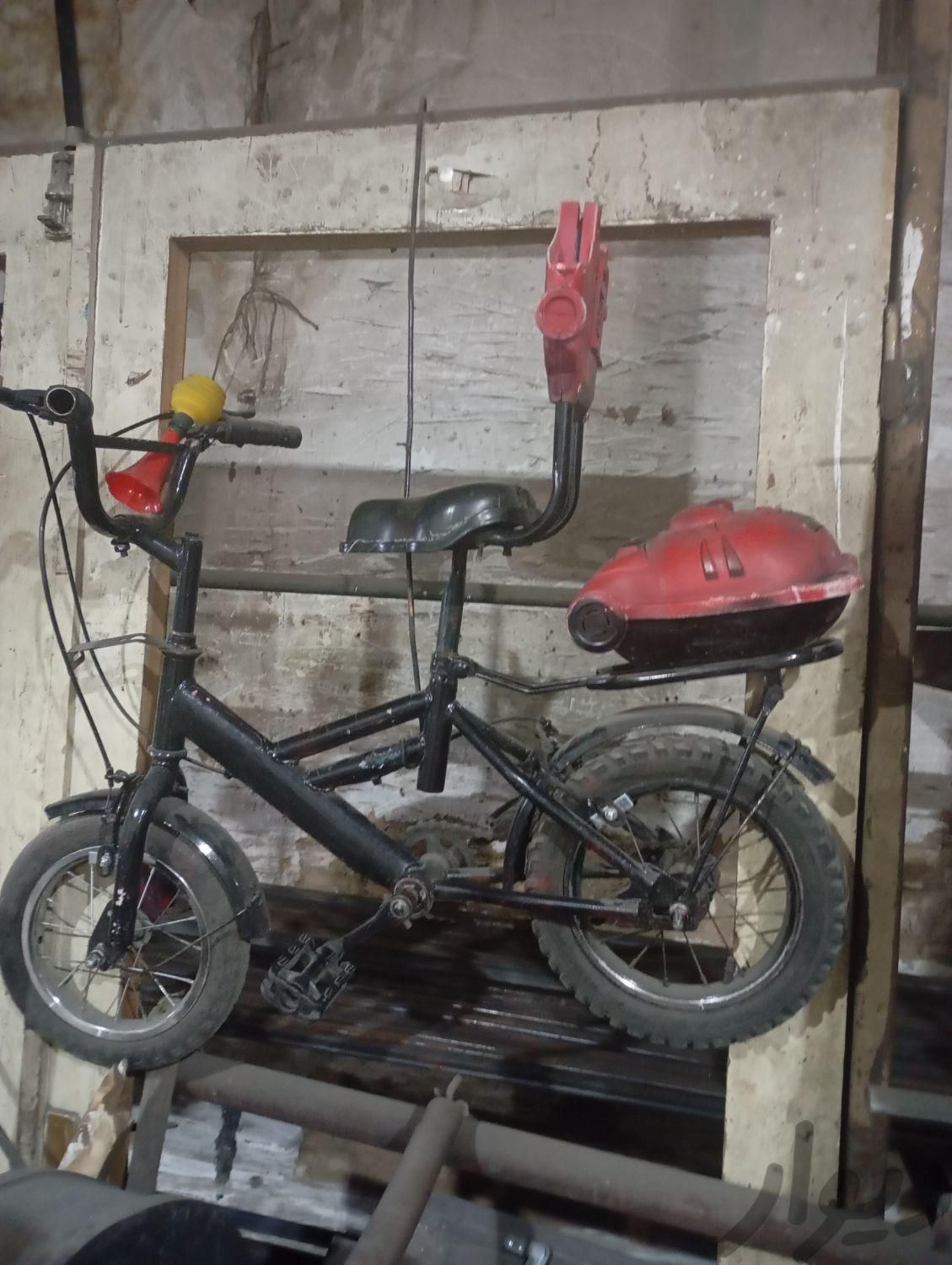 دوچرخه کار کرده بچه گانه|دوچرخه، اسکیت، اسکوتر|مشهد, ۱۷ شهریور|دیوار