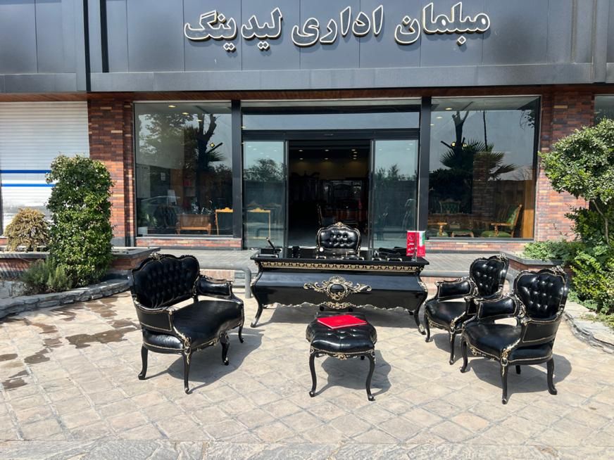 مبلمان اداری کلاسیک ویکتور تولید و پخش چهاردانگه|دفتر کار|تهران, ایران|دیوار