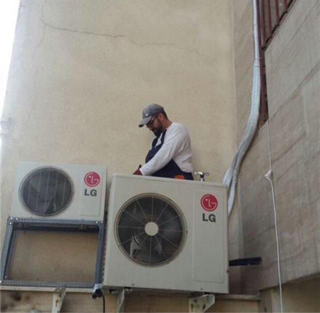 تعمیرات کولرگازی نصب و سرویس اسپیلت کولر گازی|خدمات پیشه و مهارت|اصفهان, آبشار|دیوار