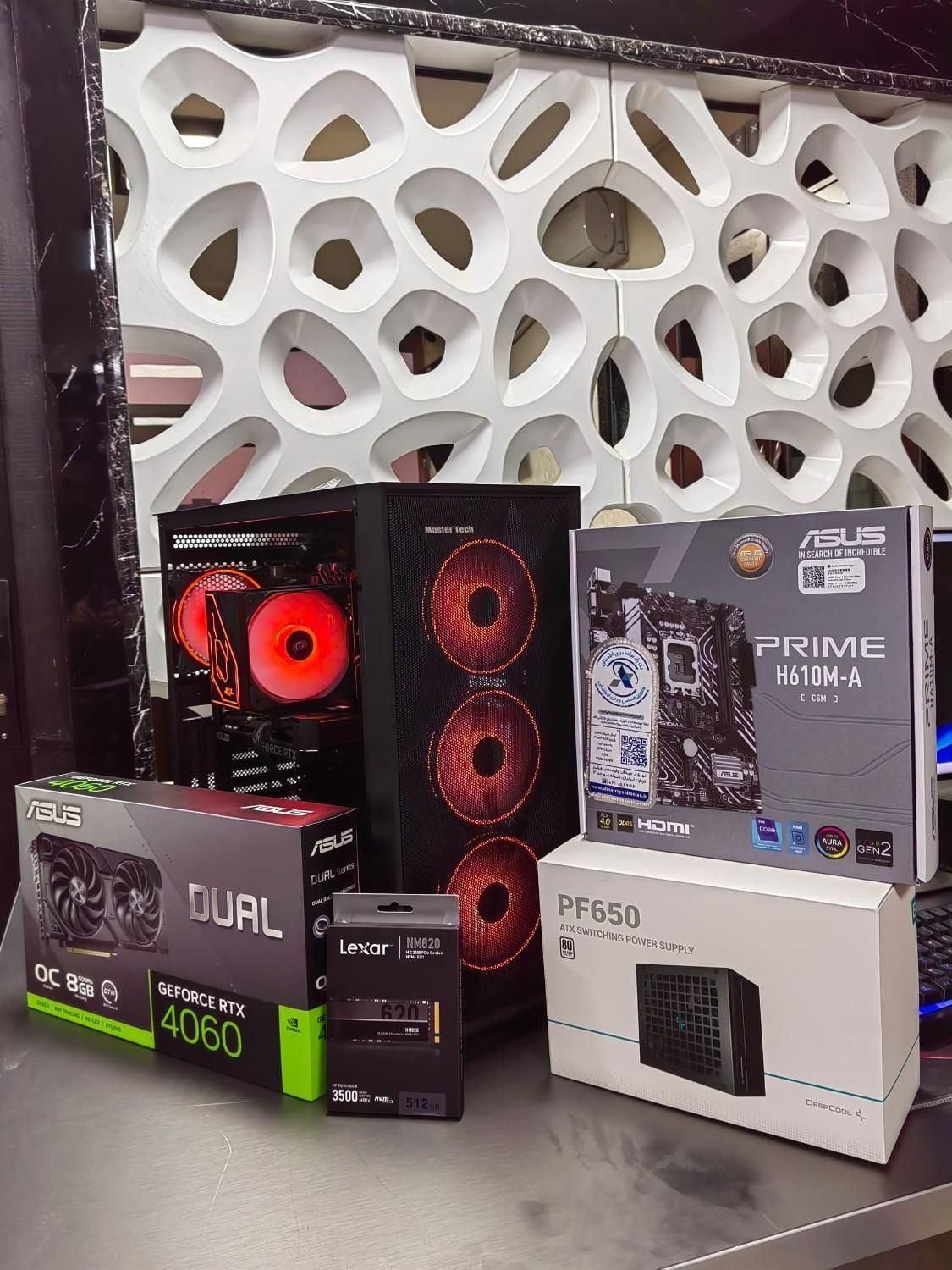 کیس گیمینگ RTX4060 نسل 14 کیس RGB آکبند|رایانه رومیزی|شیراز, معالی‌آباد|دیوار