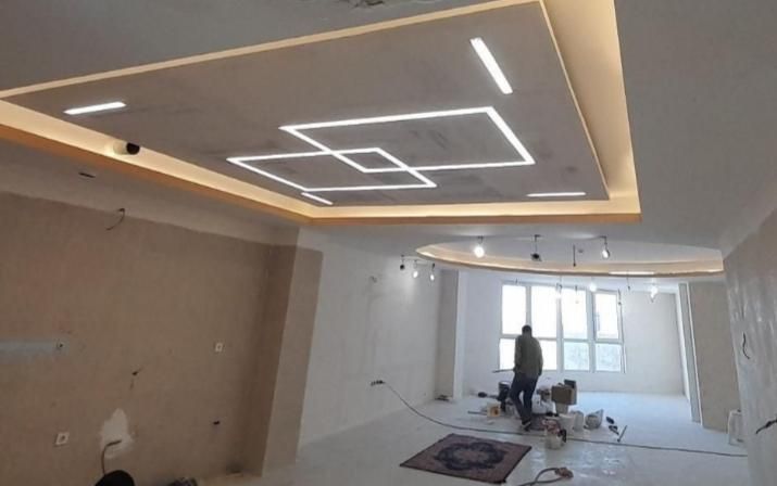 طرح اجرای کناف پی وی سی تایل با بهترین کیفیت قیمت|خدمات پیشه و مهارت|بومهن, |دیوار