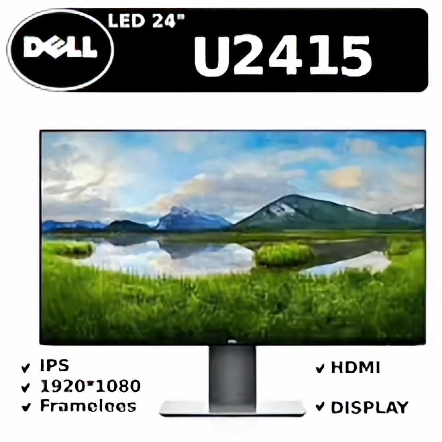 مانیتور24اینچ فریملس dell U2415 صفحهIPS UltraSharp|قطعات و لوازم جانبی رایانه|تهران, شهرک آزادی|دیوار