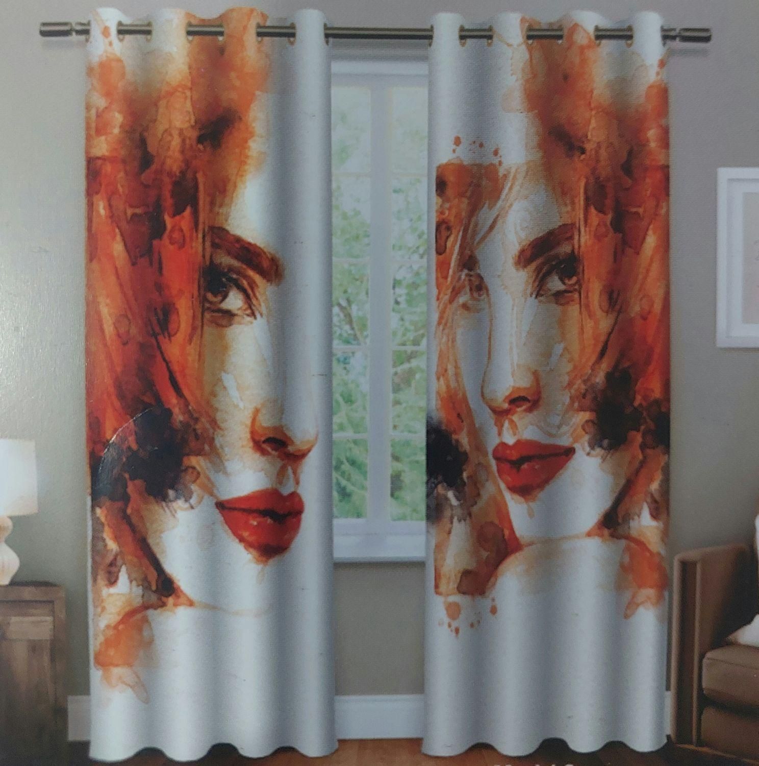 پرده پانچ تصویری چهره آرایشگاه زنانه کد۲۷۱|پرده، رانر، رومیزی|اصفهان, ردان|دیوار