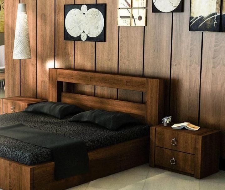 فیدار چوب تخت تختخواب دونفره/سرویس خواب کد 1145|تخت و سرویس خواب|مشهد, آزادشهر|دیوار